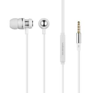 Alloy series AUX earphone - Blanco