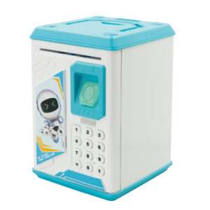 Volkano Kids Robo Vault series Caja fuerte para niños - Azul